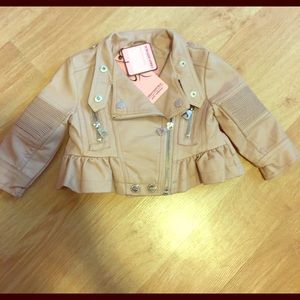 faux leather moto jacket